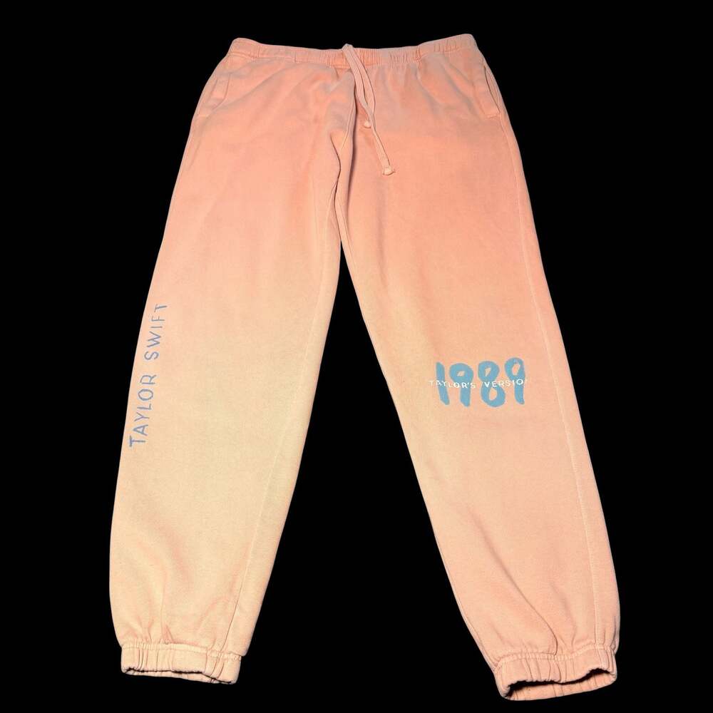 Taylor Swift 1989 Taylor's Version Pink Jogger Sweatpants